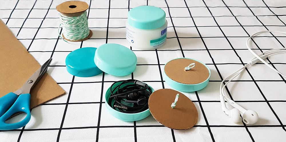 Upcycling gegen Kopfhörerkabelsalat