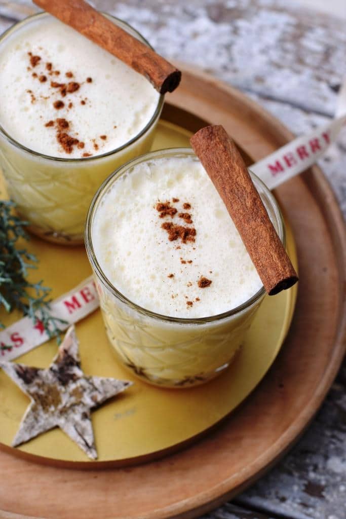Tschüss Glühwein. Hello, Eggnog! DAS Traditionsgetränk zu Weihnachten in USA und UK. For a very yummy christmas time …