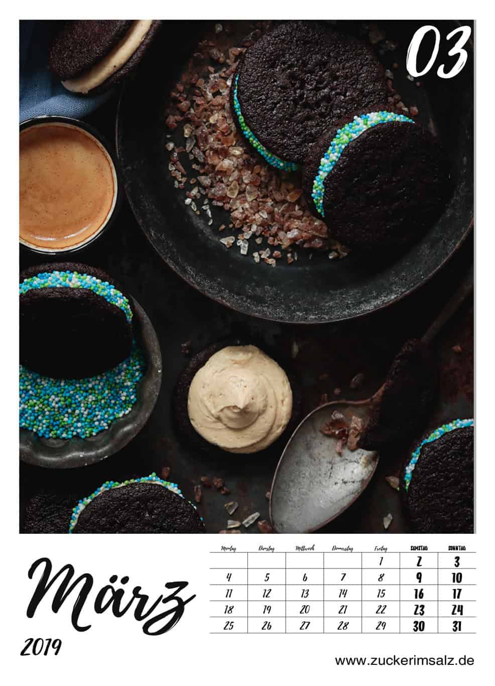 Food Kalender 2019 | Freebie