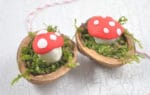 Silvester-Goodies aus Fimo: Glückspilze