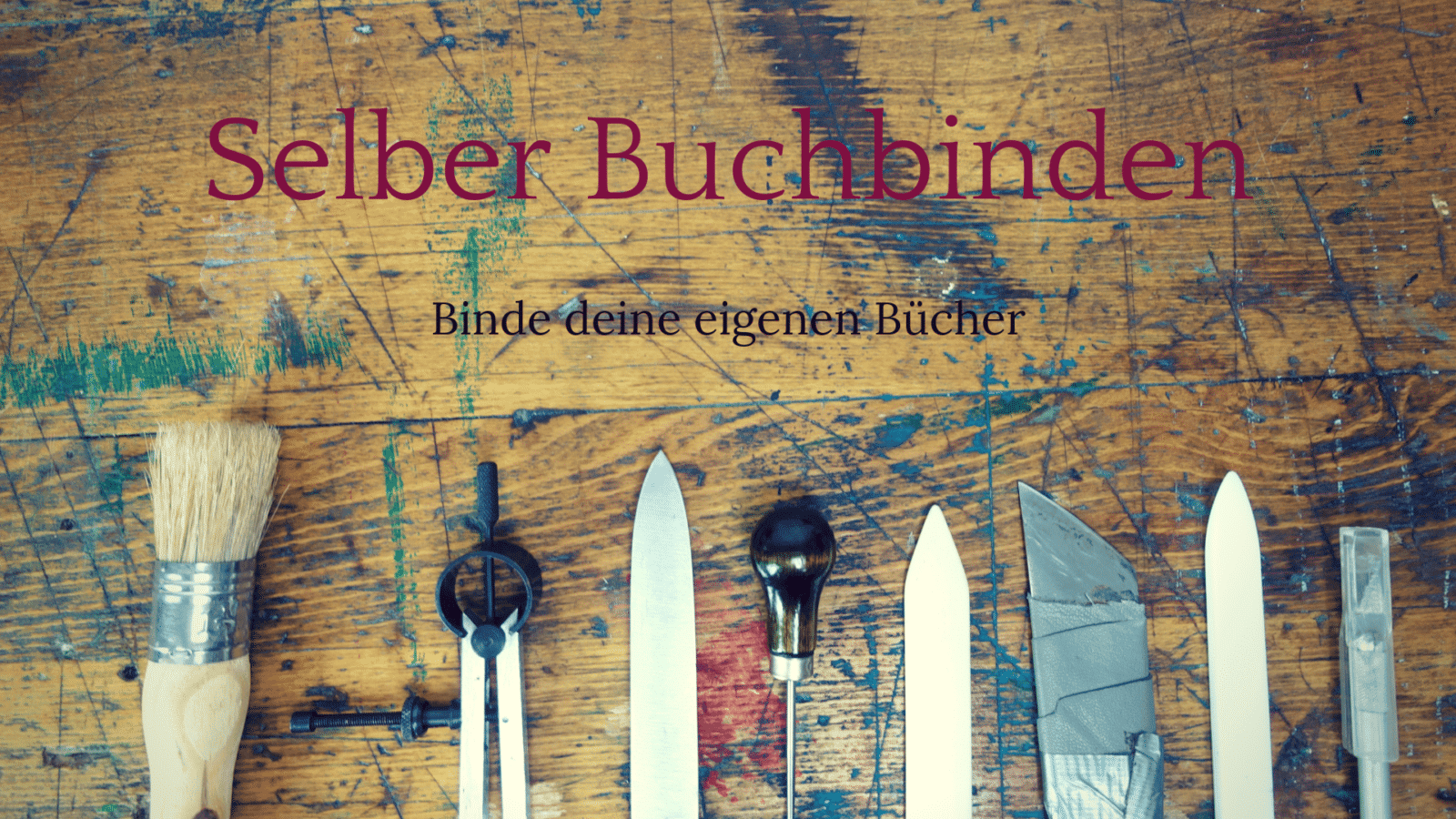 Selber Buchbinden