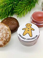 Lebkuchen Lippenbalsam selber machen - Last Minute Weihnachts-Geschenk