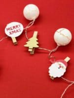 DIY Lichterketten für Weihnachten selber machen