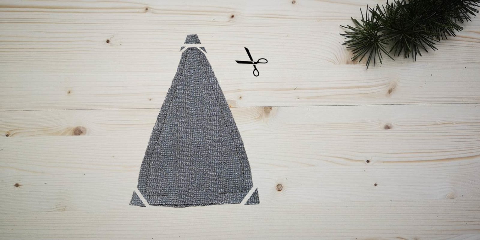 Hygge – Mini Weihnachtsmann selber nähen – Weihnachtsdekoration
