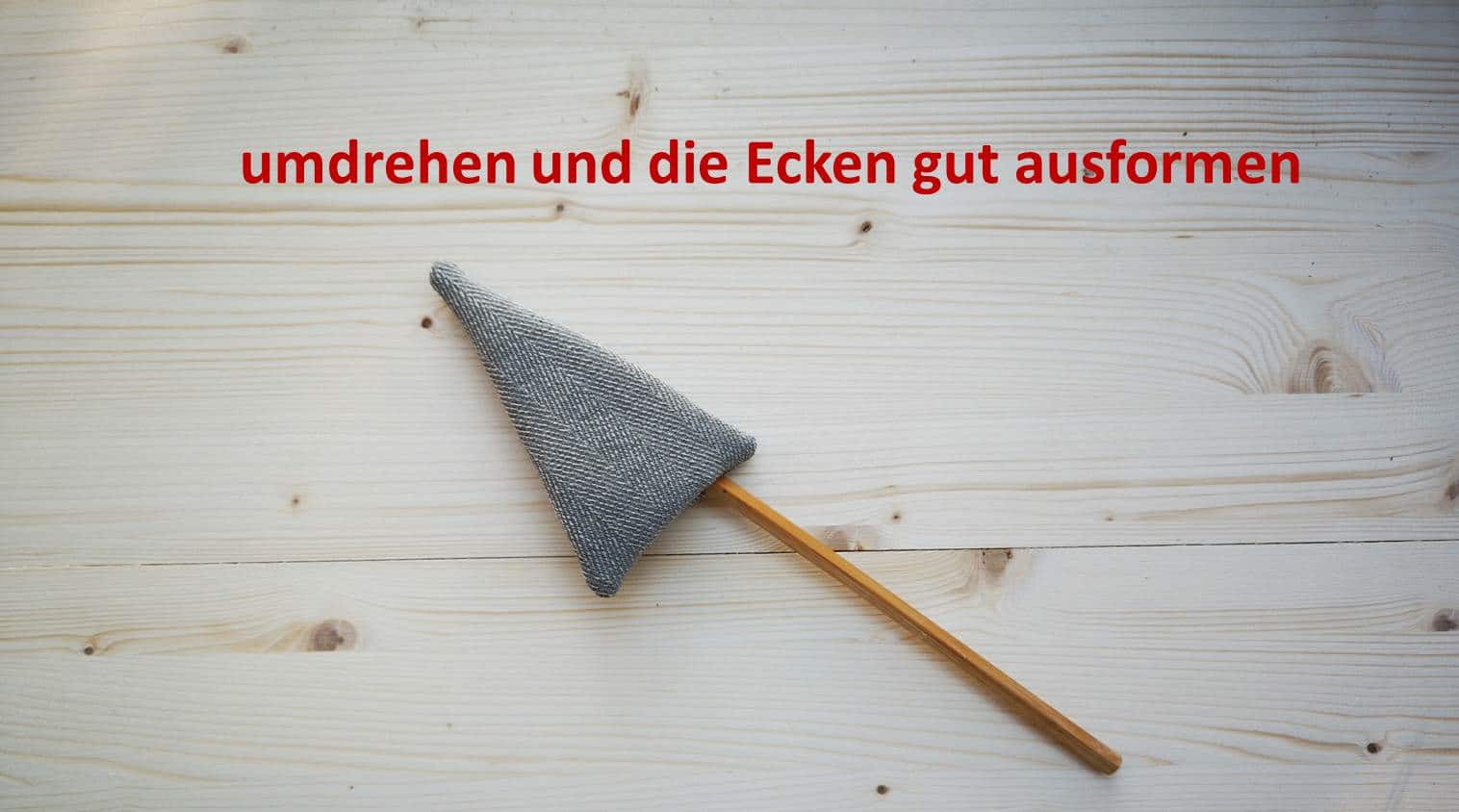 Hygge – Mini Weihnachtsmann selber nähen – Weihnachtsdekoration