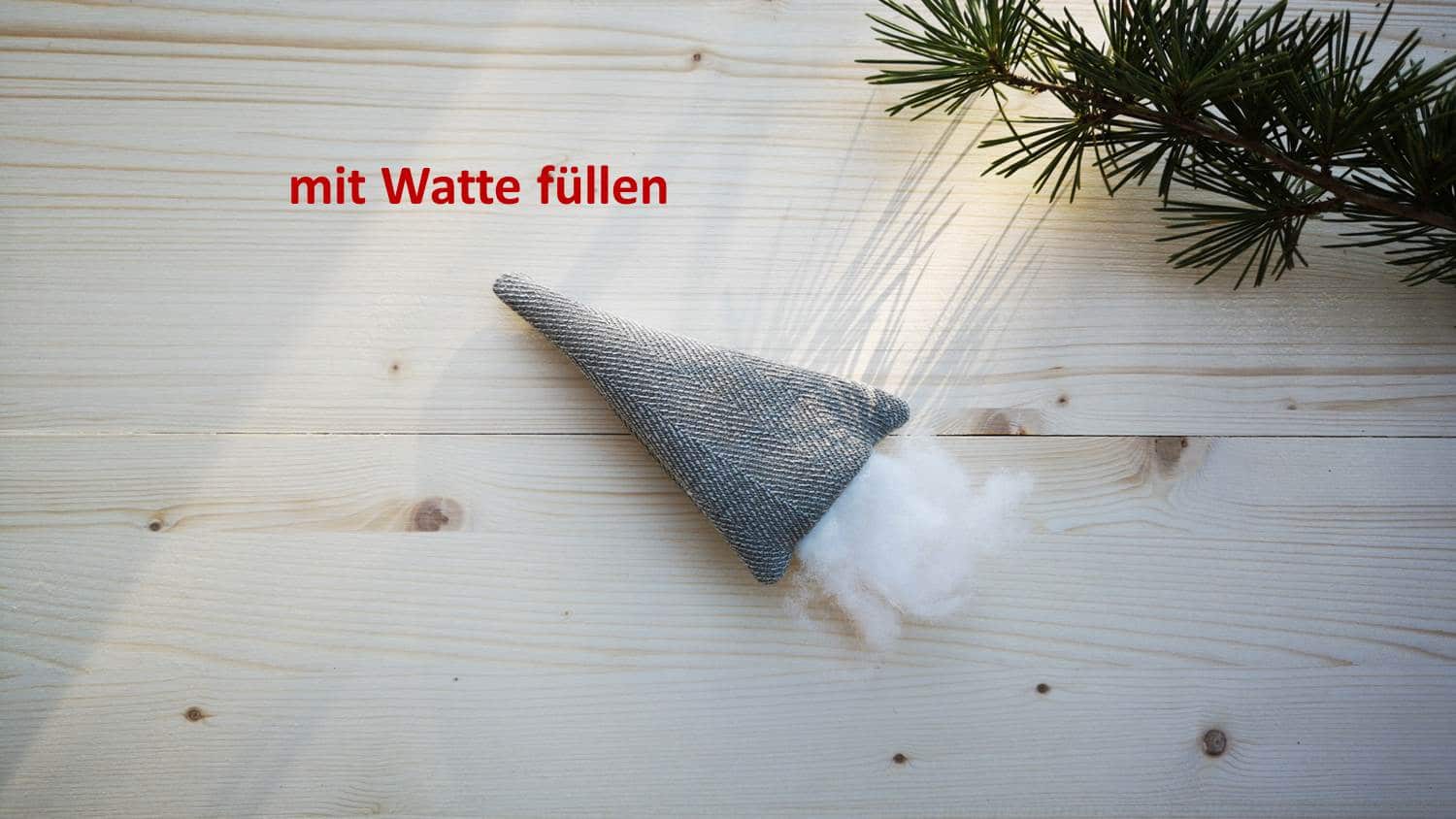 Hygge – Mini Weihnachtsmann selber nähen – Weihnachtsdekoration