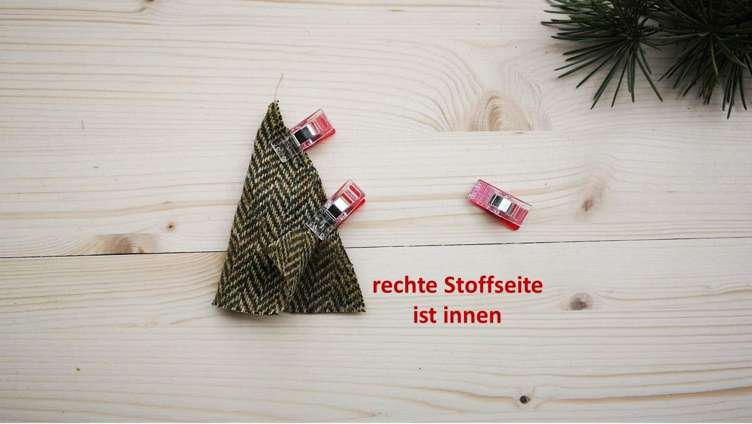 Hygge – Mini Weihnachtsmann selber nähen – Weihnachtsdekoration