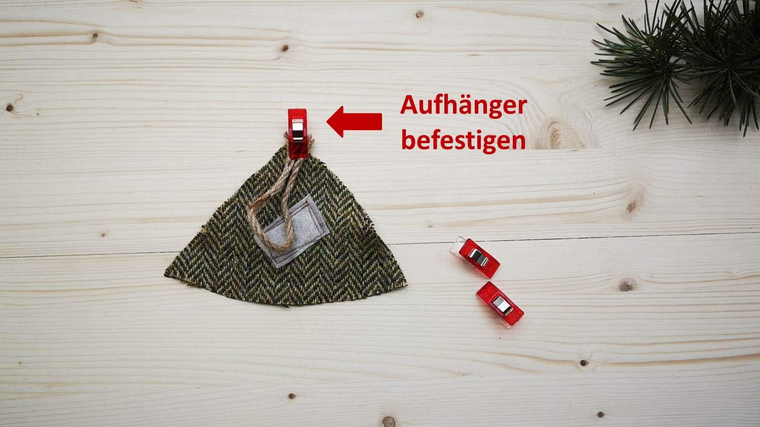 Hygge – Mini Weihnachtsmann selber nähen – Weihnachtsdekoration