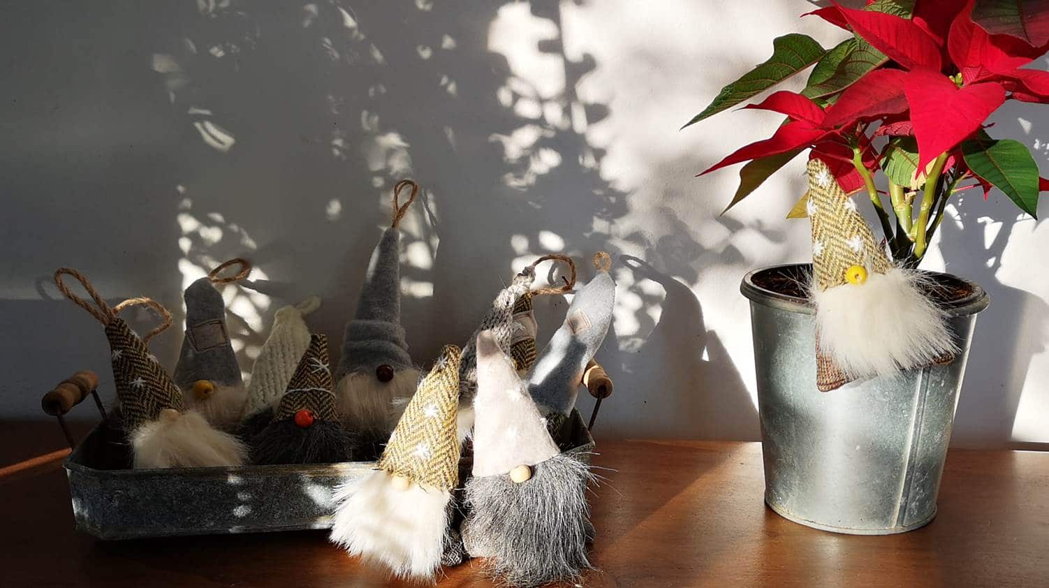 Hygge – Mini Weihnachtsmann selber nähen – Weihnachtsdekoration