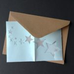 Windlicht Sternenhimmel [Bastelvorlage & Plotterfreebie]
