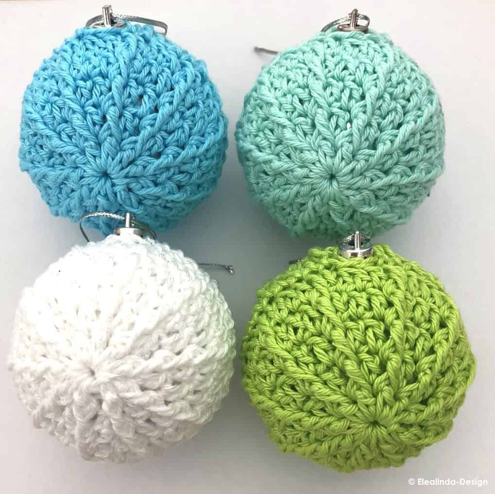 Christbaumkugeln Retro Shabby