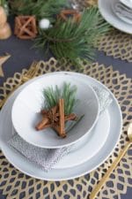 Tischdeko und Baumschmuck aus Zimtstangen