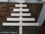 Weihnachtsbaum aus Holzlatten