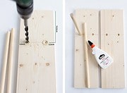 Geschenkideen für Männer: DIY Weinregal