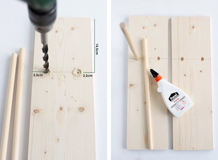 Geschenkideen für Männer: DIY Weinregal