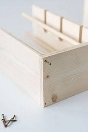 Geschenkideen für Männer: DIY Weinregal