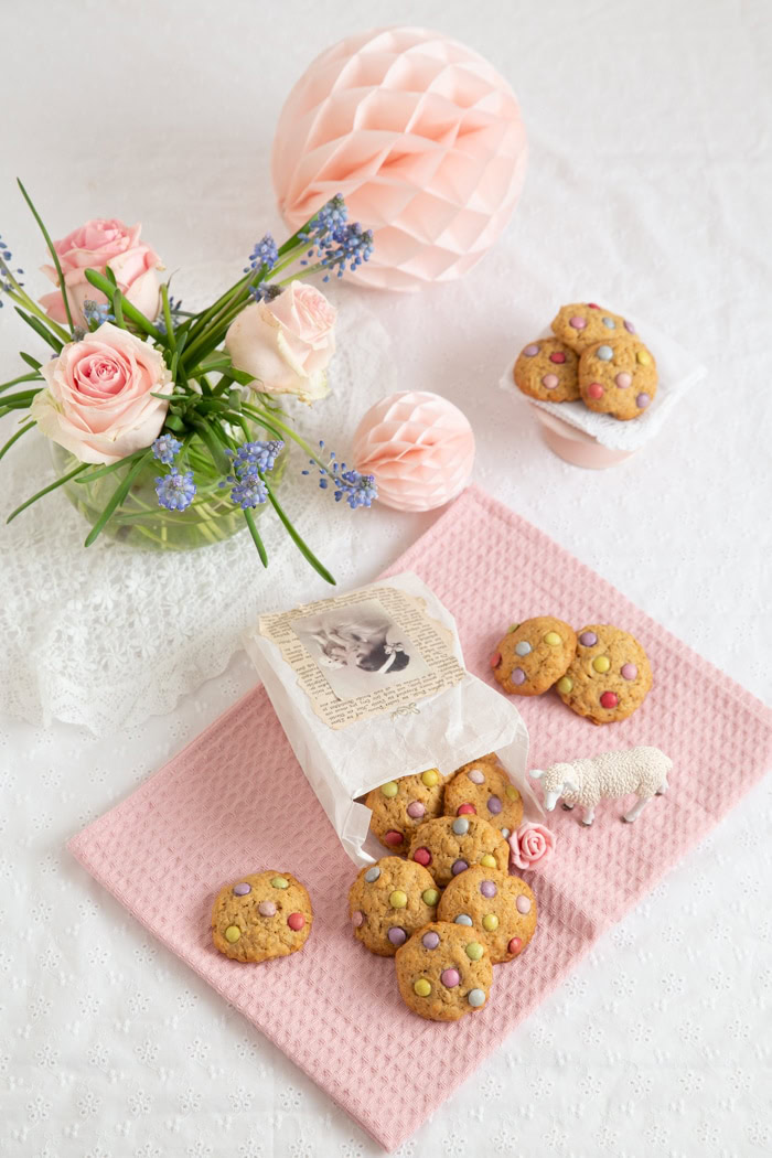 „DINKEL-HAFERFLOCKEN-COOKIES!“