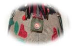 Upcycling Kleine Patchwork Handtasche
