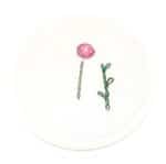Einfache Blume mit der Hand sticken als Deko für verschiedene Nähprojekte