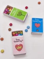 Valentinstagsgeschenke selber machen – Streichholzschachteln bedrucken