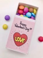 Valentinstagsgeschenke selber machen – Streichholzschachteln bedrucken