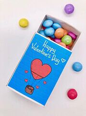 Valentinstagsgeschenke selber machen – Streichholzschachteln bedrucken