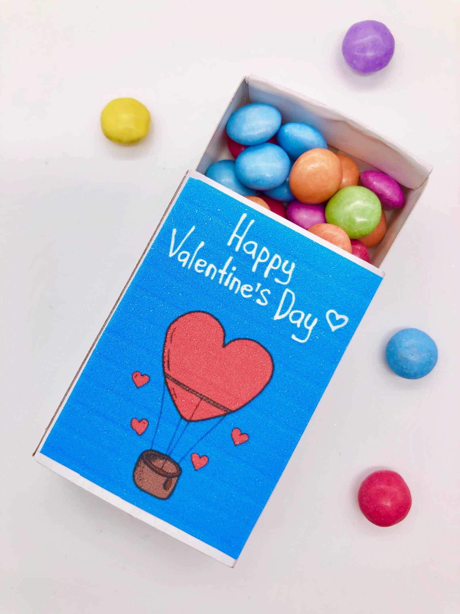 Valentinstagsgeschenke selber machen – Streichholzschachteln bedrucken