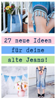 27 Upcycling Ideen für Jeans!