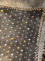 Jeans flicken // sashiko demin