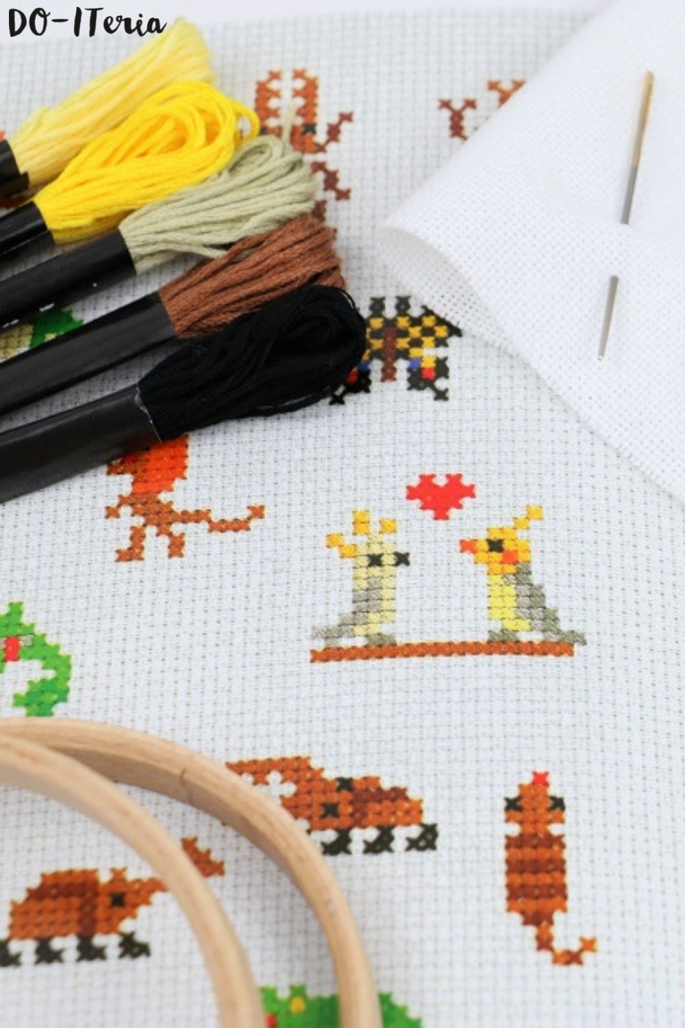 gesticktes Symbolgeschenk