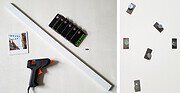 Upcycling: Fotoleiste mit Magneten