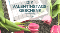 DIY Valentinstagsgeschenk - Sag einfach MERCI