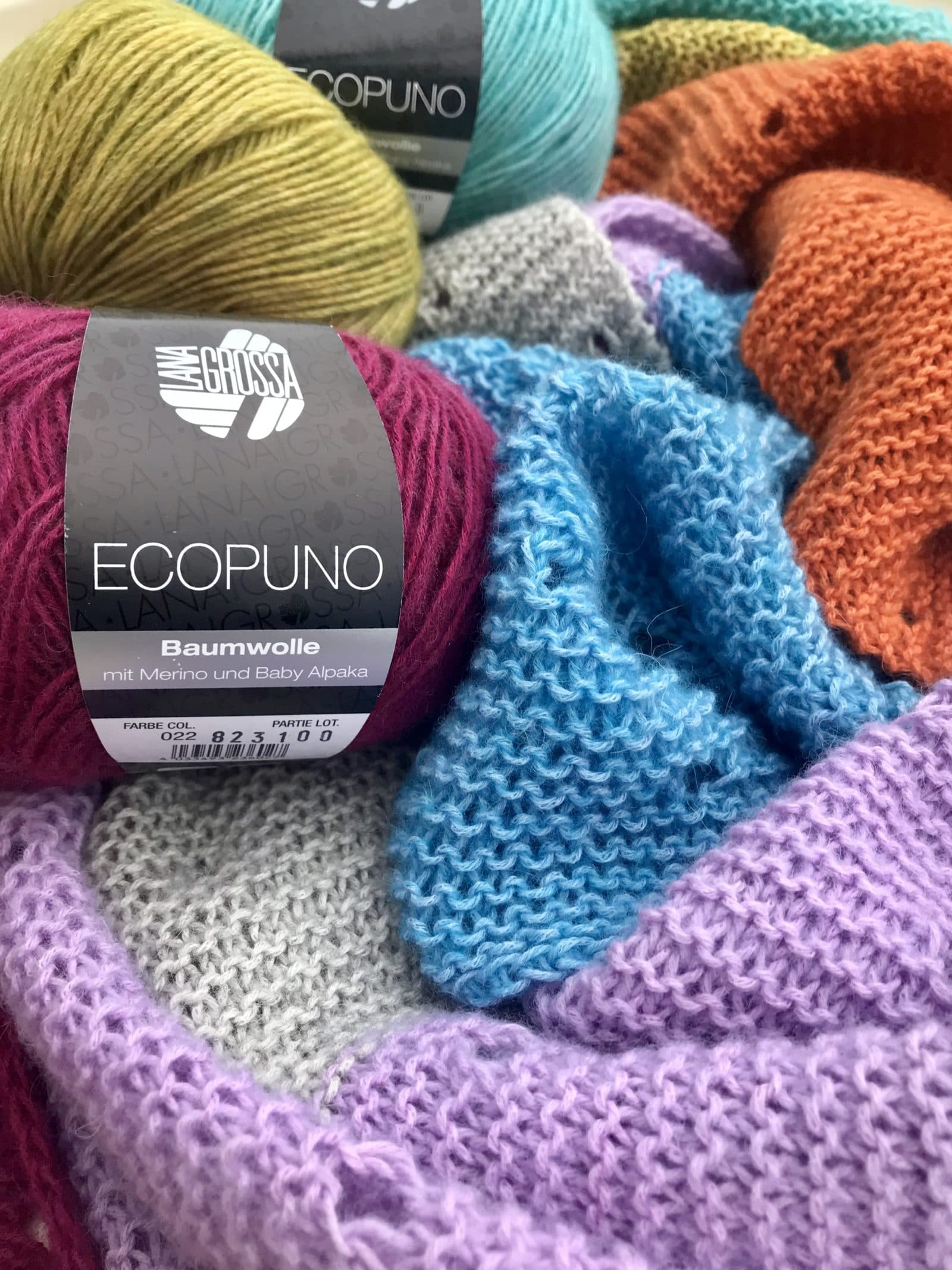 Schal im Colorblocking – fürs ganze Jahr!
