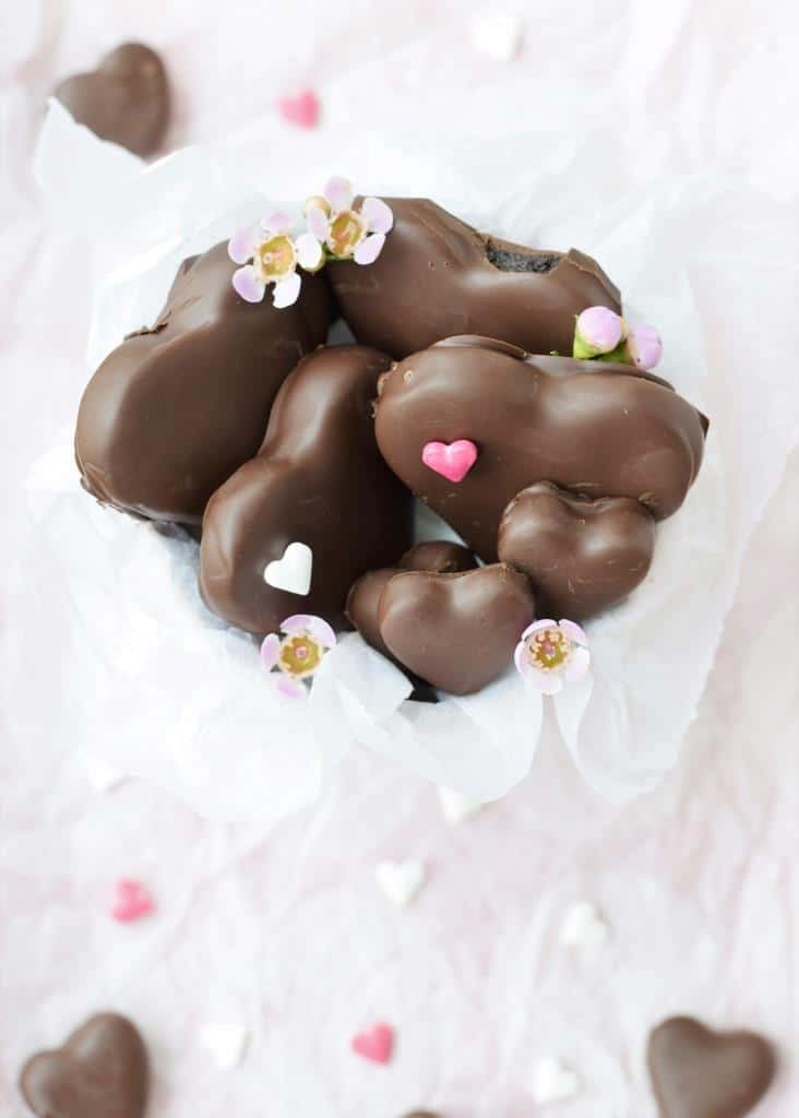 Oreo-Pralinen in Herzform ganz einfach selbst machen / mit FREE PRINTABLE