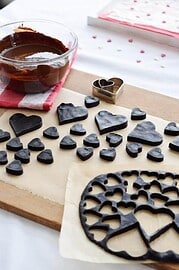 Oreo-Pralinen in Herzform ganz einfach selbst machen / mit FREE PRINTABLE