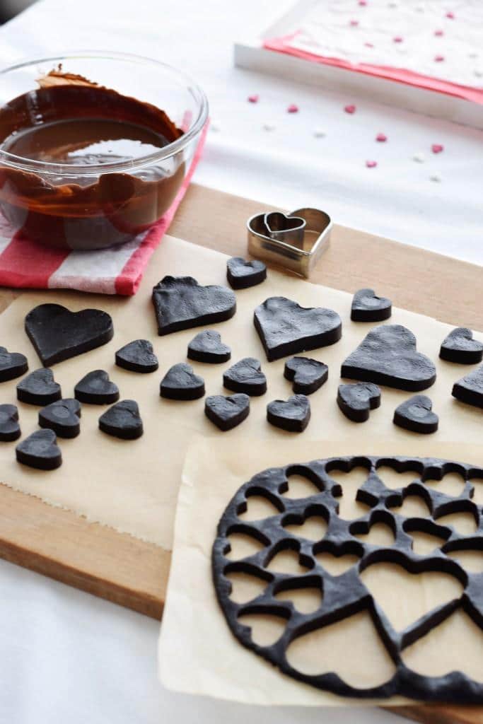 Oreo-Pralinen in Herzform ganz einfach selbst machen / mit FREE PRINTABLE
