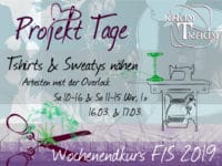 Nähkurs Projekt Overlock Sa 16.03. 10-16 & So 17.03. 11-15 Uhr