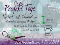 Nähkurs Projekt Taschen Sa 02.03. 10-16 & So 03.03. 11-15 Uhr