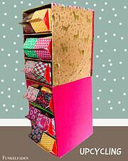 Upcycling – Schrank aus Milchkartons und Pappe basteln