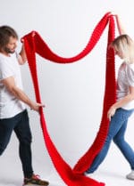 „We found love“ Schal von We Are Knitters
