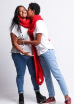 „We found love“ Schal von We Are Knitters