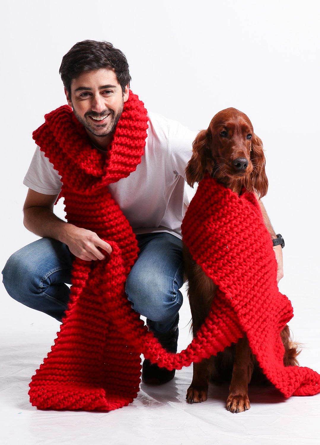 „We found love“ Schal von We Are Knitters