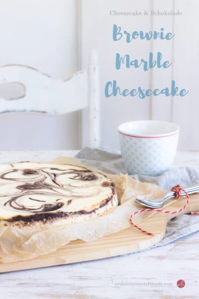 Brownie Marble Cheesecake