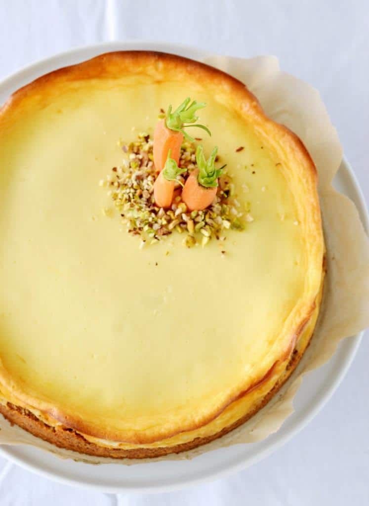 Saftiger Karotten-Käsekuchen