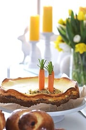 Saftiger Karotten-Käsekuchen