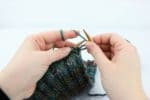 Doppelte Randmasche stricken