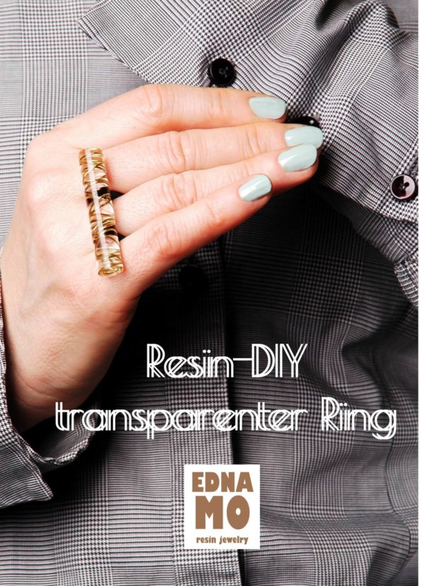 RESIN-DIY transparenter Ring