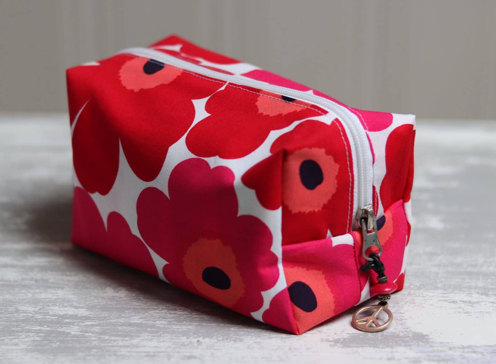 eckige Kosmetiktasche nähen