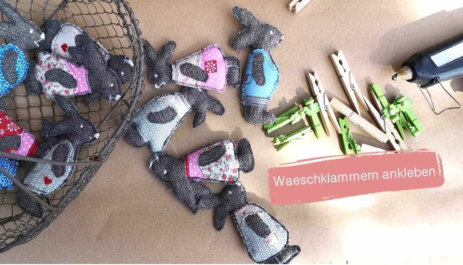 Osterhasen nähen – DIY Tutorial – Osterdeko selbst gemacht
