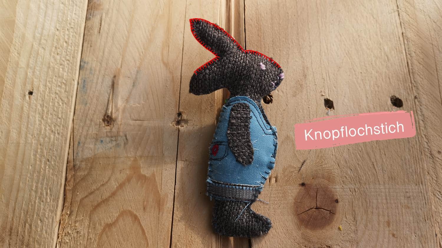 Osterhasen nähen – DIY Tutorial – Osterdeko selbst gemacht